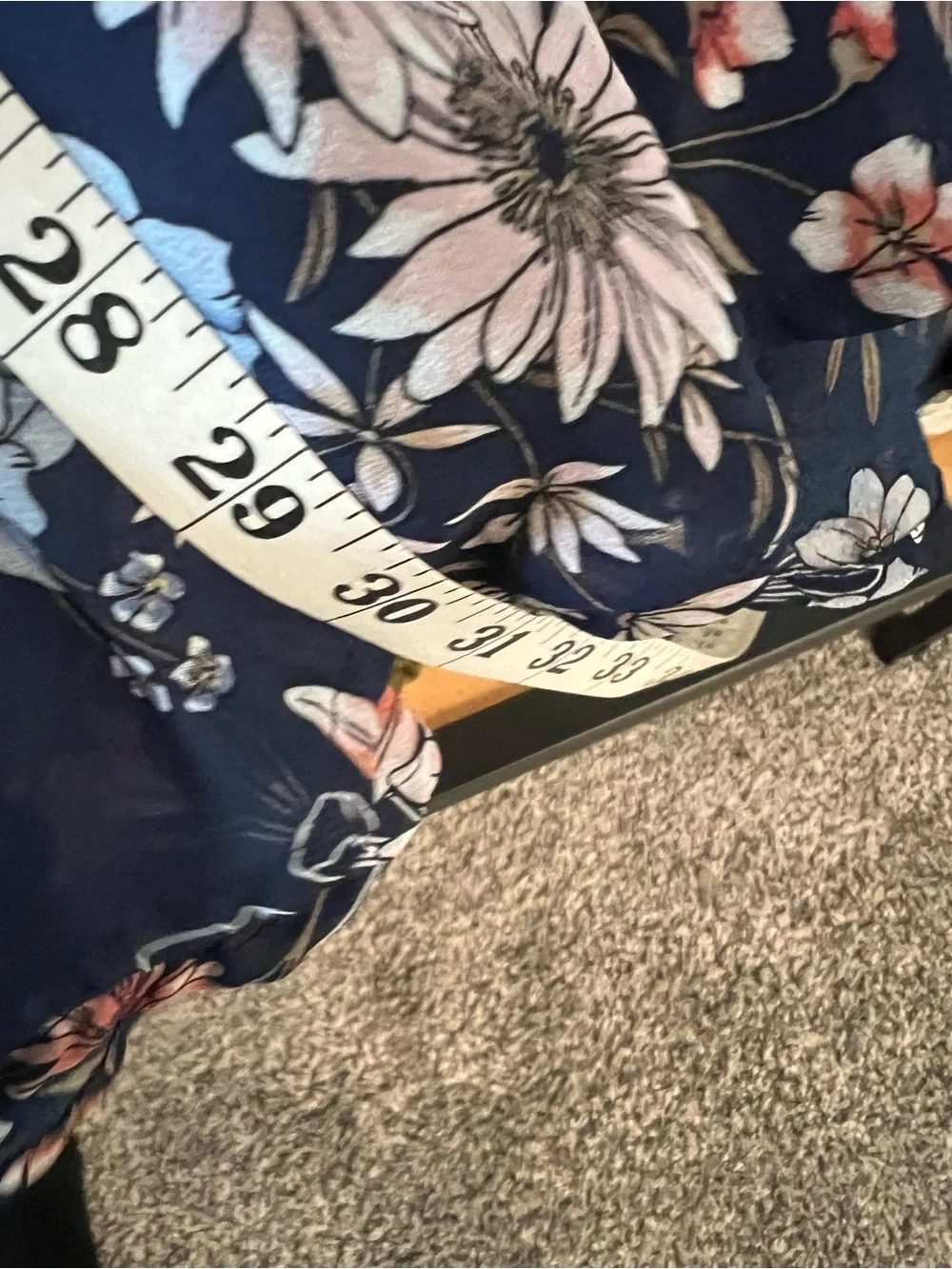 Torrid Size 5 Floral Midi Skirt